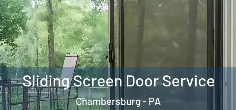 Sliding Screen Door Service Chambersburg - PA